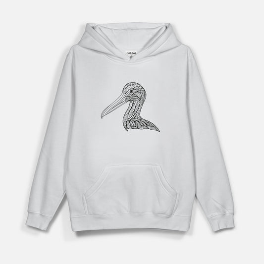 Stork Siyah Baskı  - Hoodie