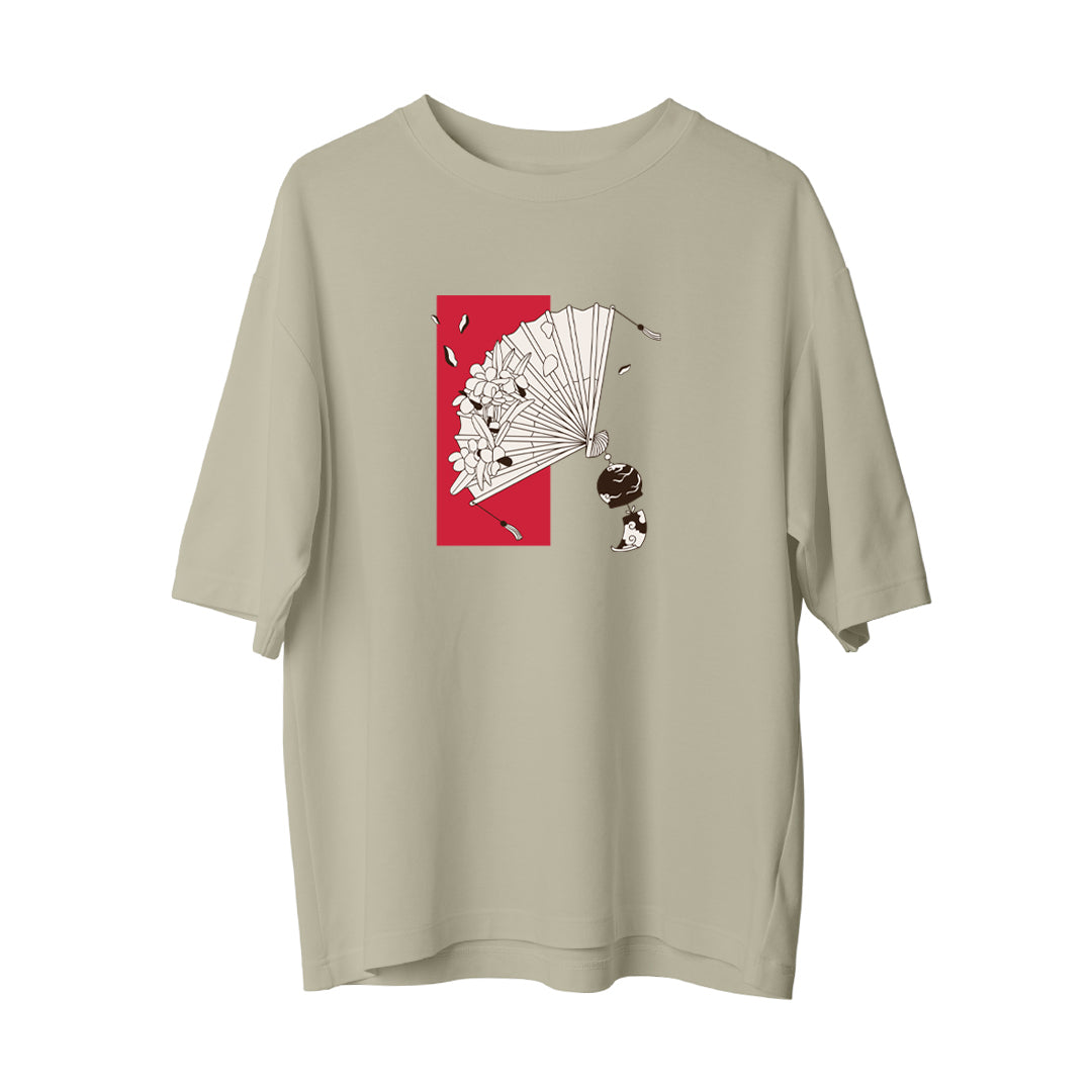 Japon Tarzı - Oversize T-Shirt