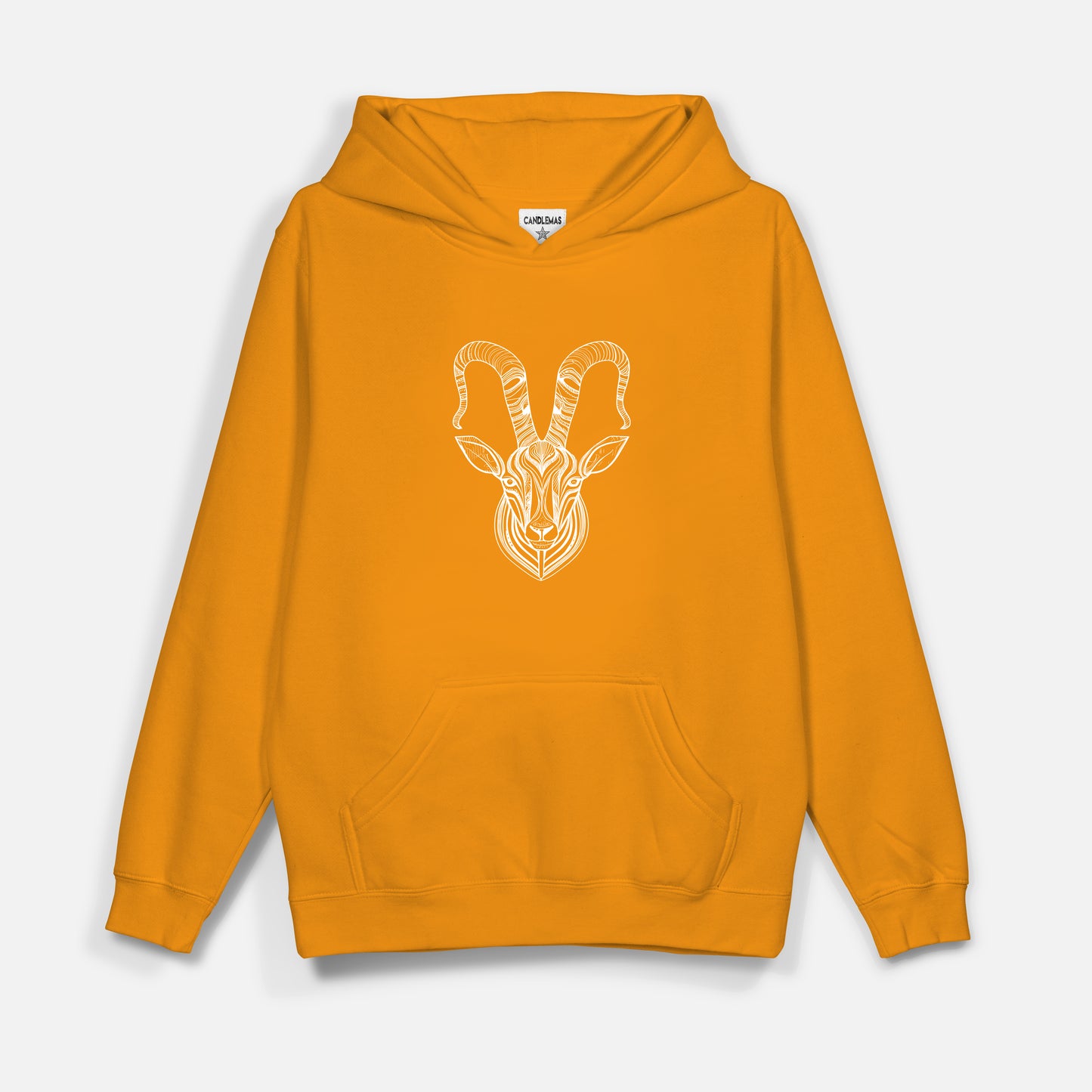 Deer  Beyaz Baskı  - Hoodie