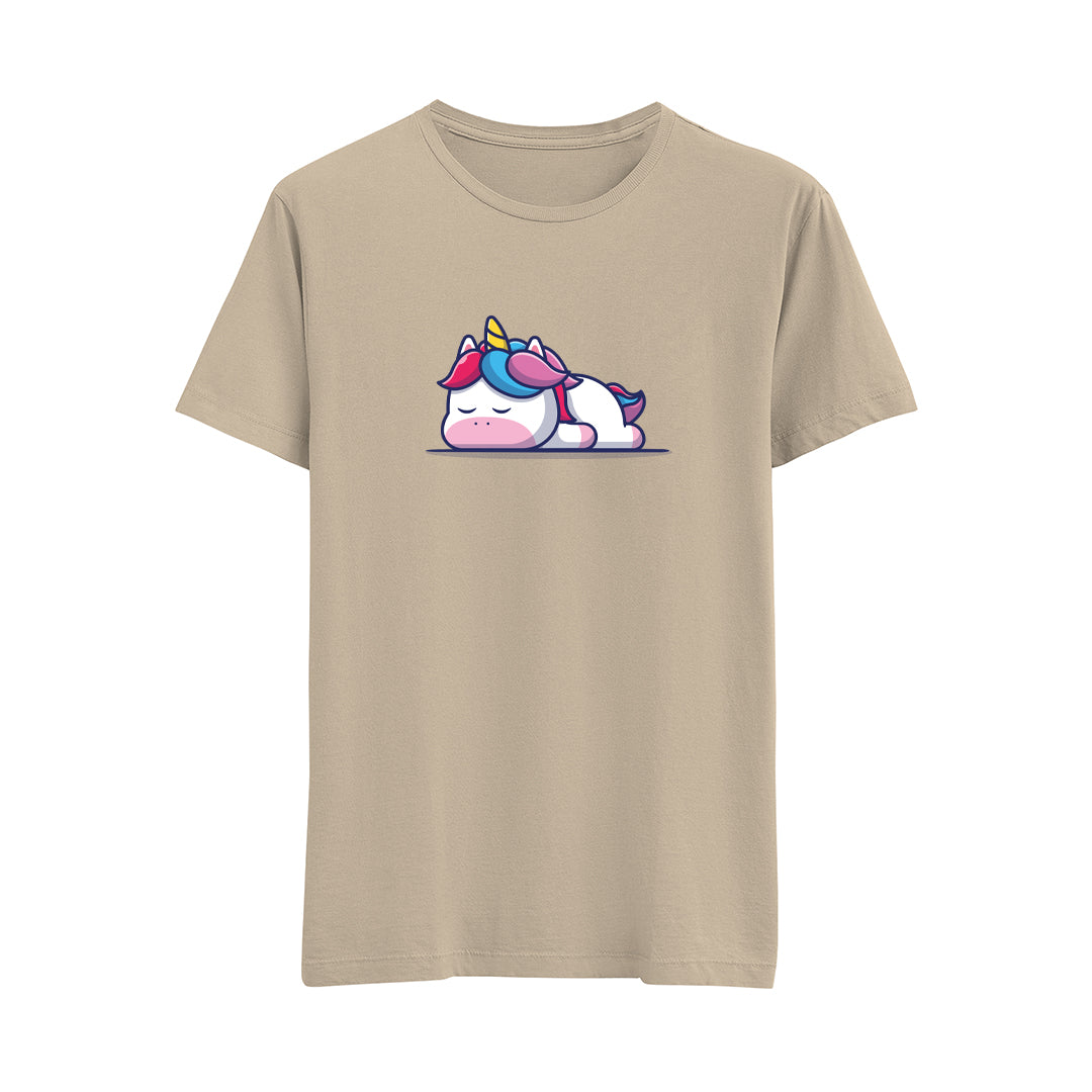 Uykucu Unicorn - Çocuk T-Shirt