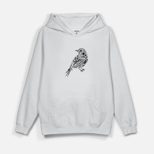 Bird Siyah Baskı  - Hoodie