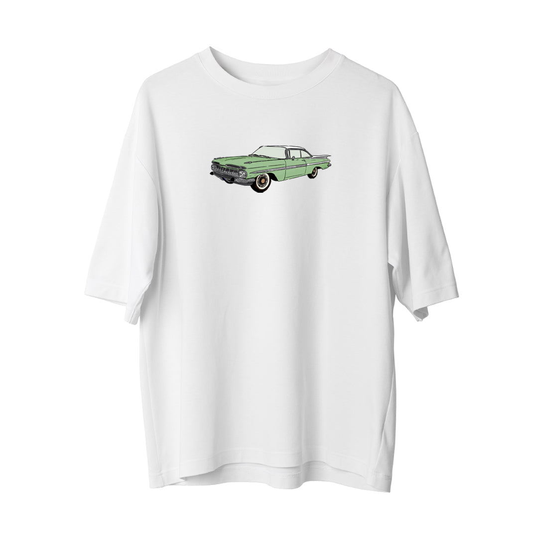 Green Car - Oversize T-Shirt