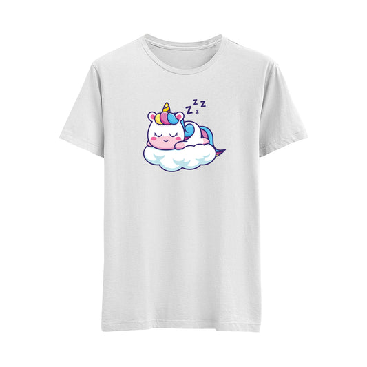 Uykucu Unicorn-2 - Çocuk T-Shirt