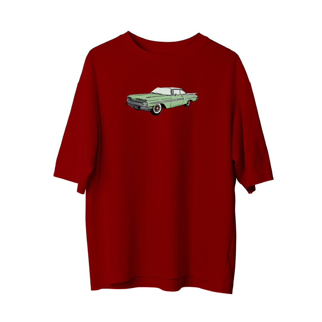 Green Car - Oversize T-Shirt