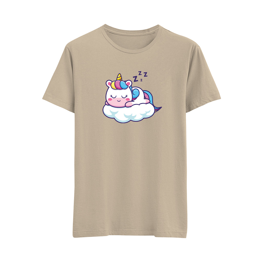 Uykucu Unicorn-2 - Çocuk T-Shirt