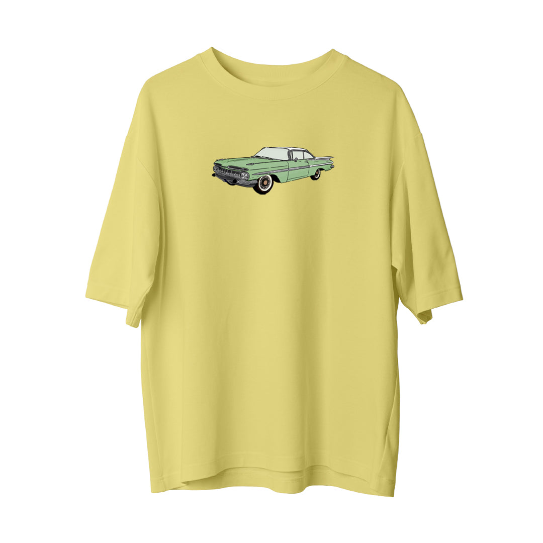 Green Car - Oversize T-Shirt