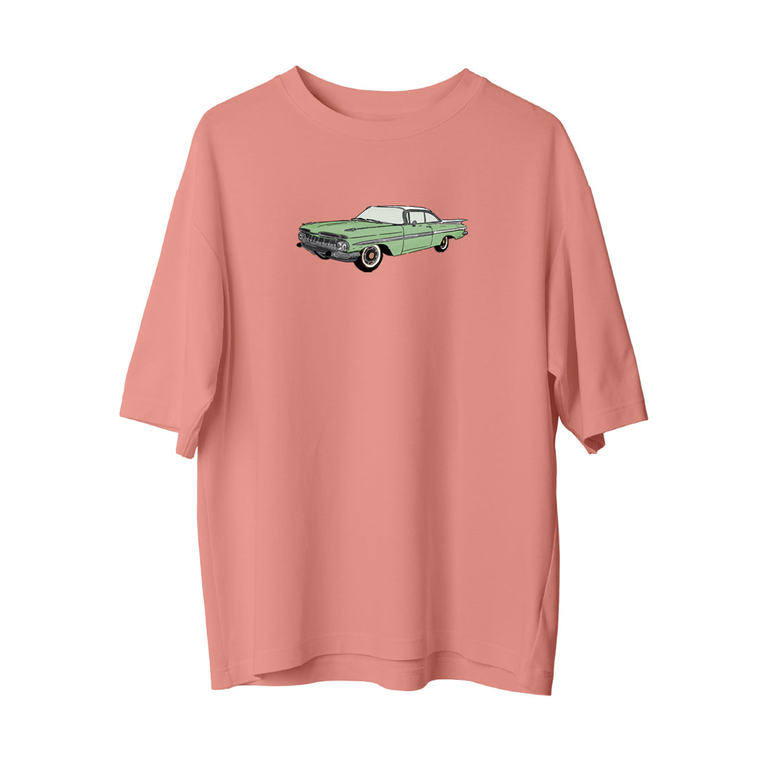 Green Car - Oversize T-Shirt