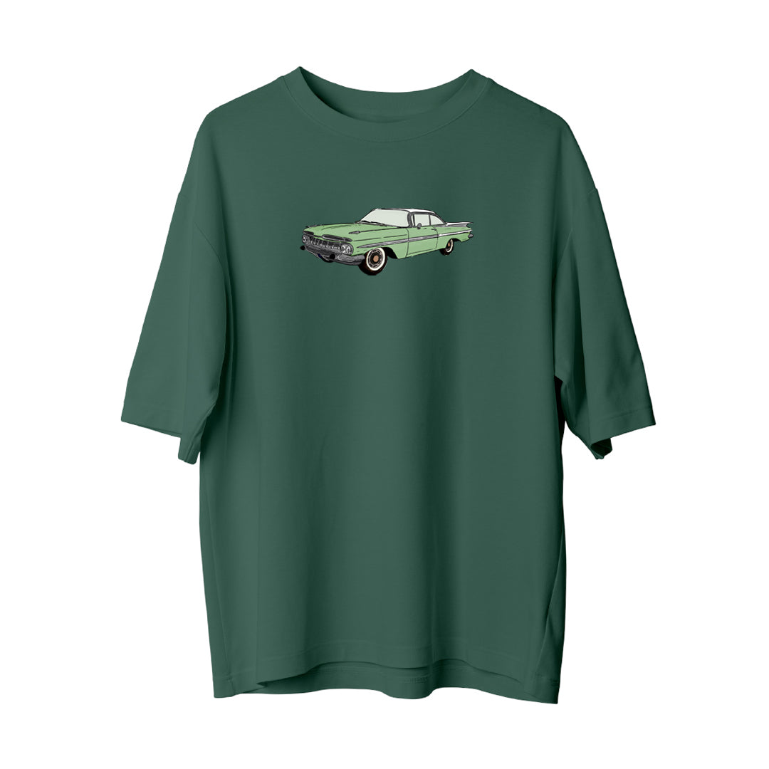 Green Car - Oversize T-Shirt