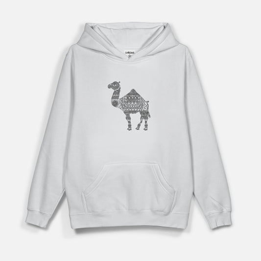 Camel Siyah Baskı  - Hoodie