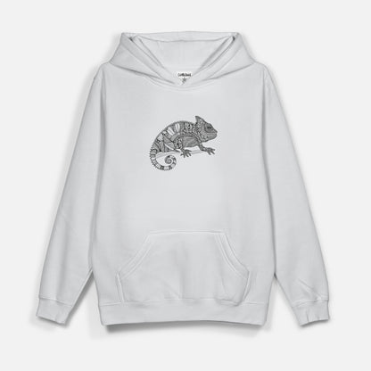 Chameleon Siyah Baskı  - Hoodie