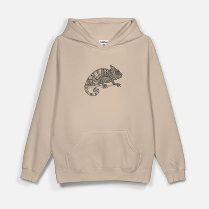 Chameleon Siyah Baskı  - Hoodie