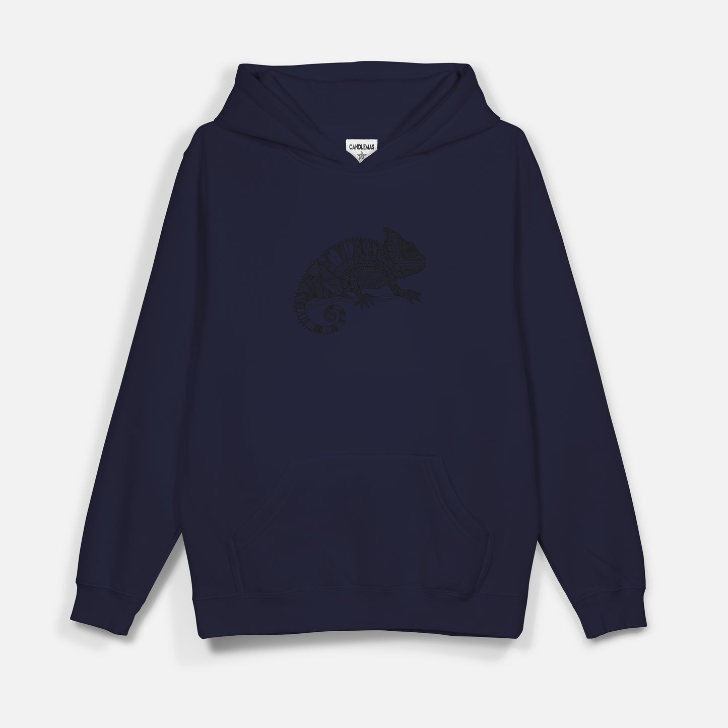 Chameleon Siyah Baskı  - Hoodie