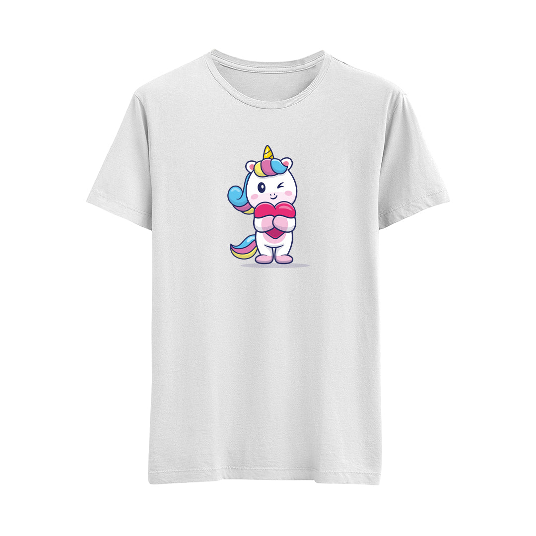 Love Unicorn - Çocuk T-Shirt