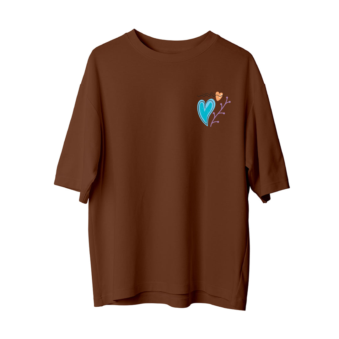 Blue Heart - Oversize T-Shirt