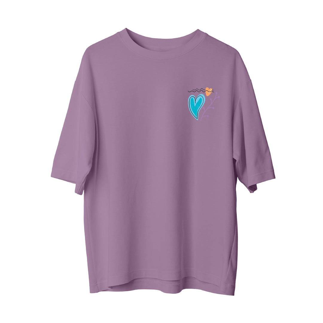 Blue Heart - Oversize T-Shirt