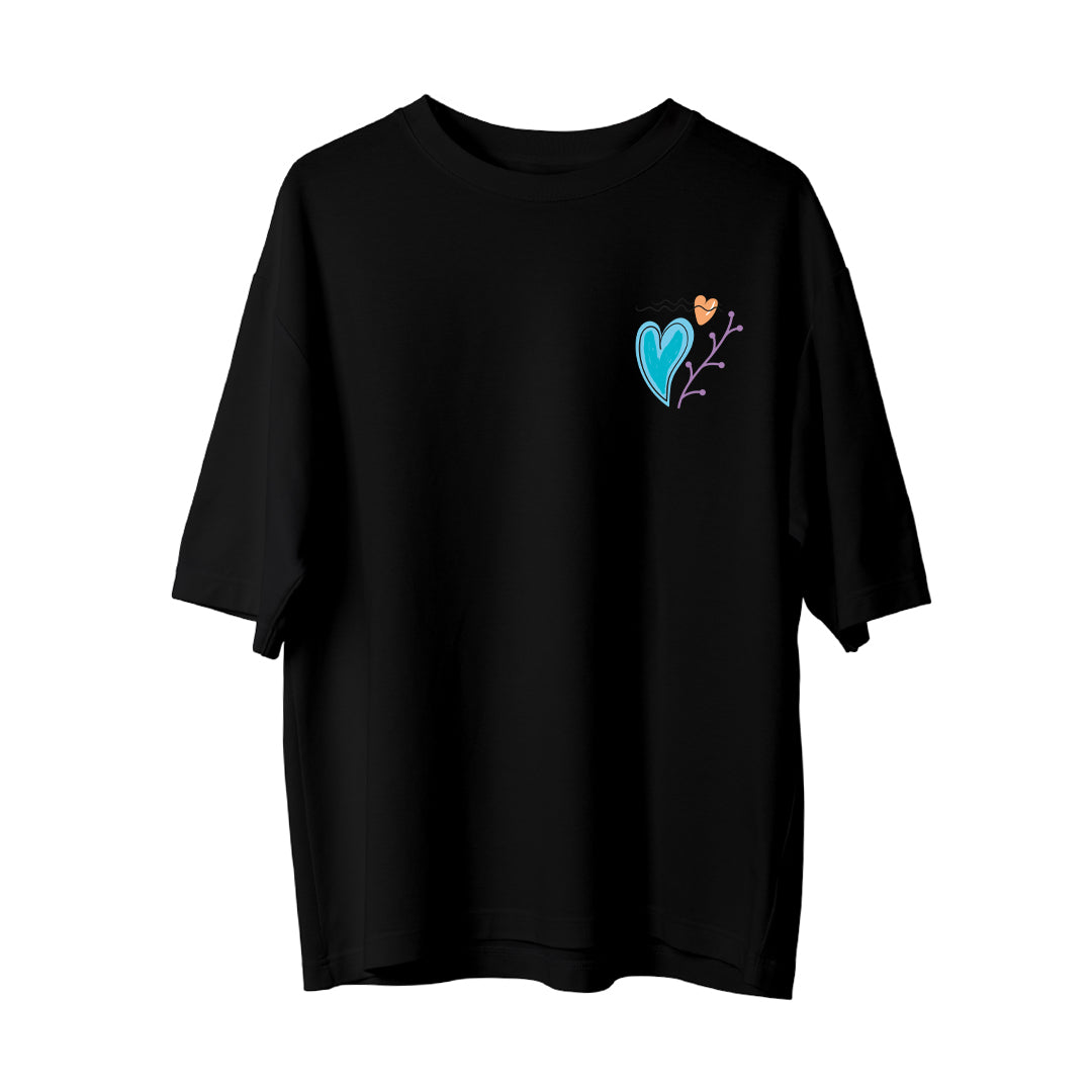 Blue Heart - Oversize T-Shirt