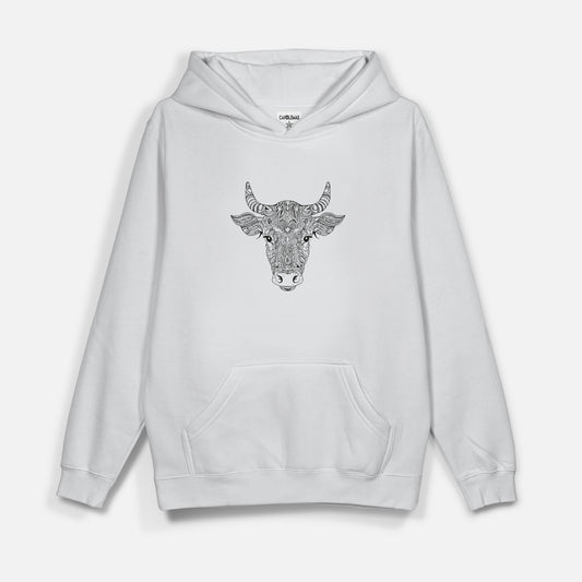 Bull Siyah Baskı  - Hoodie