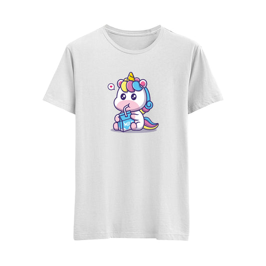 Sevimli Unicorn-1 - Çocuk T-Shirt