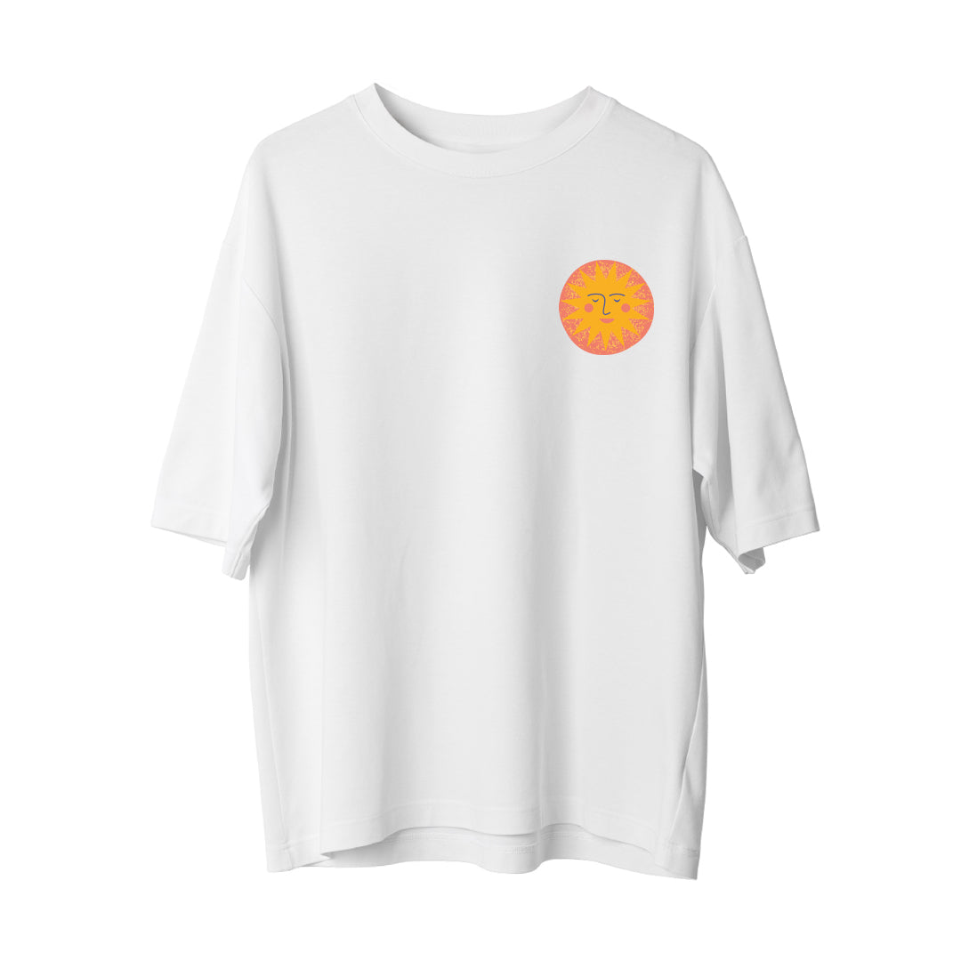 Retro Sun - Oversize T-Shirt