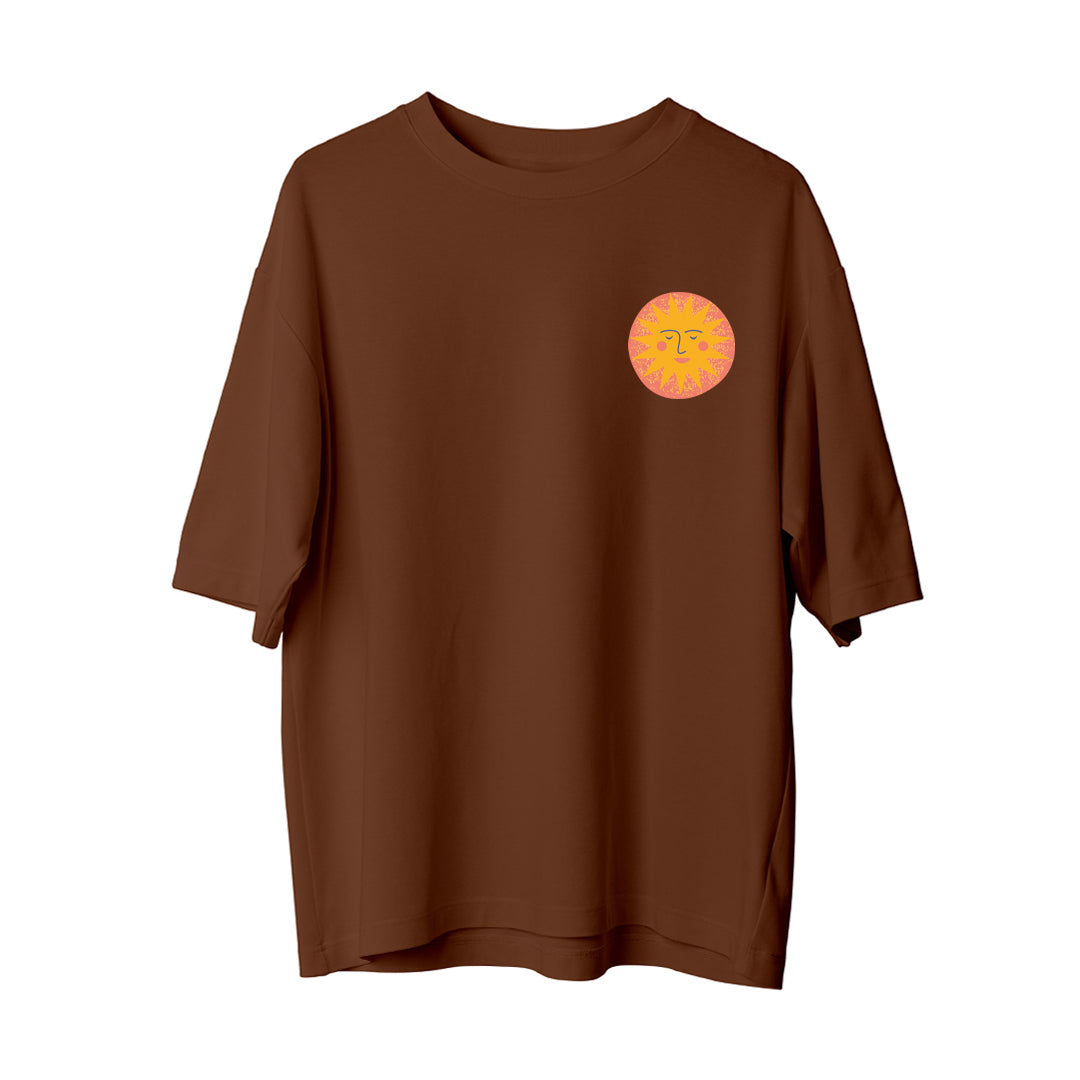 Retro Sun - Oversize T-Shirt