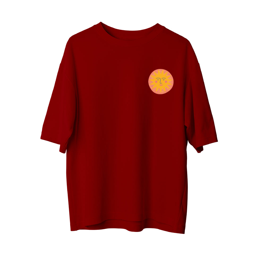 Retro Sun - Oversize T-Shirt