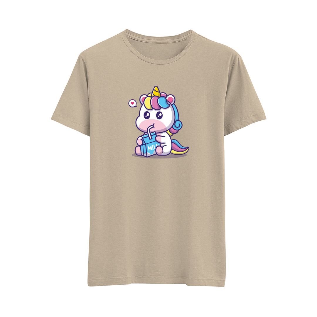 Sevimli Unicorn-1 - Çocuk T-Shirt