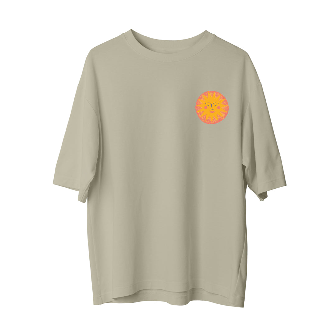 Retro Sun - Oversize T-Shirt