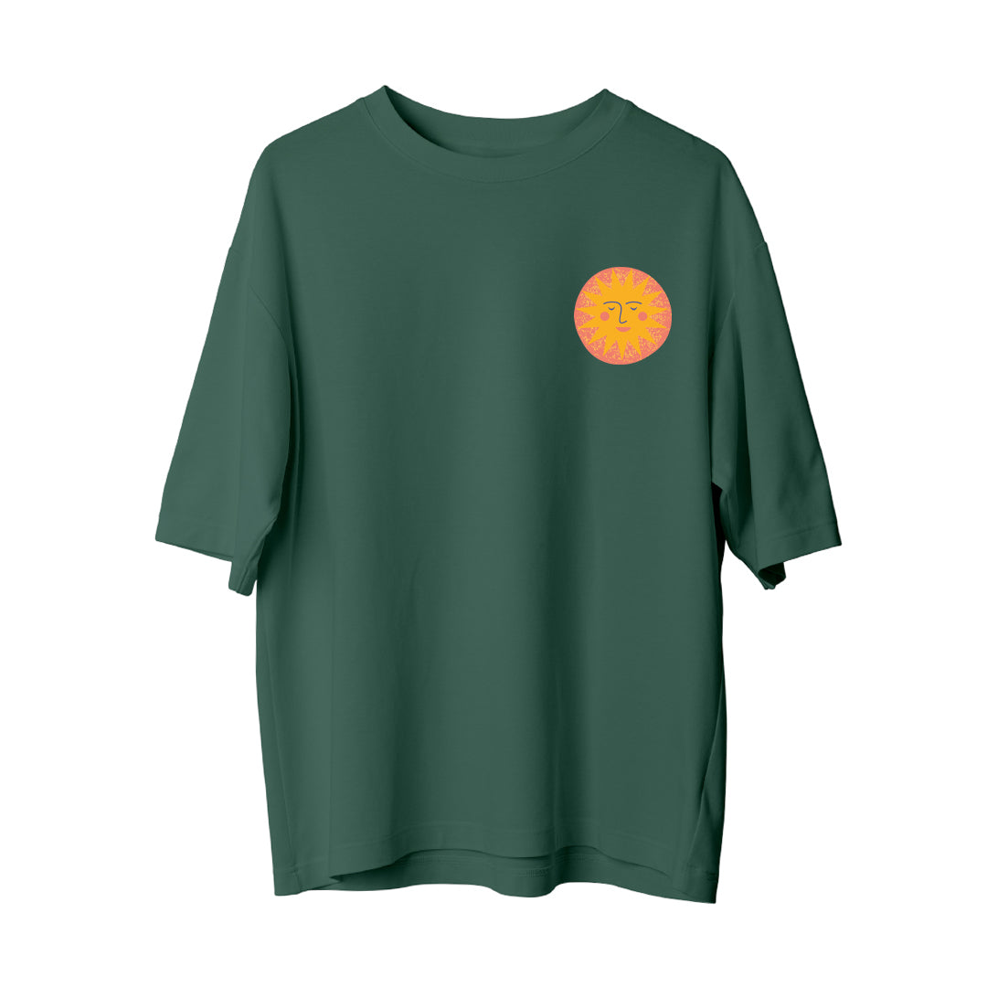 Retro Sun - Oversize T-Shirt