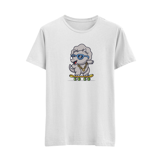 Happy Dino-1 - Çocuk T-Shirt