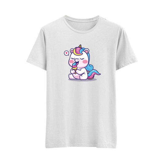 Sevimli Unicorn-2 - Çocuk T-Shirt