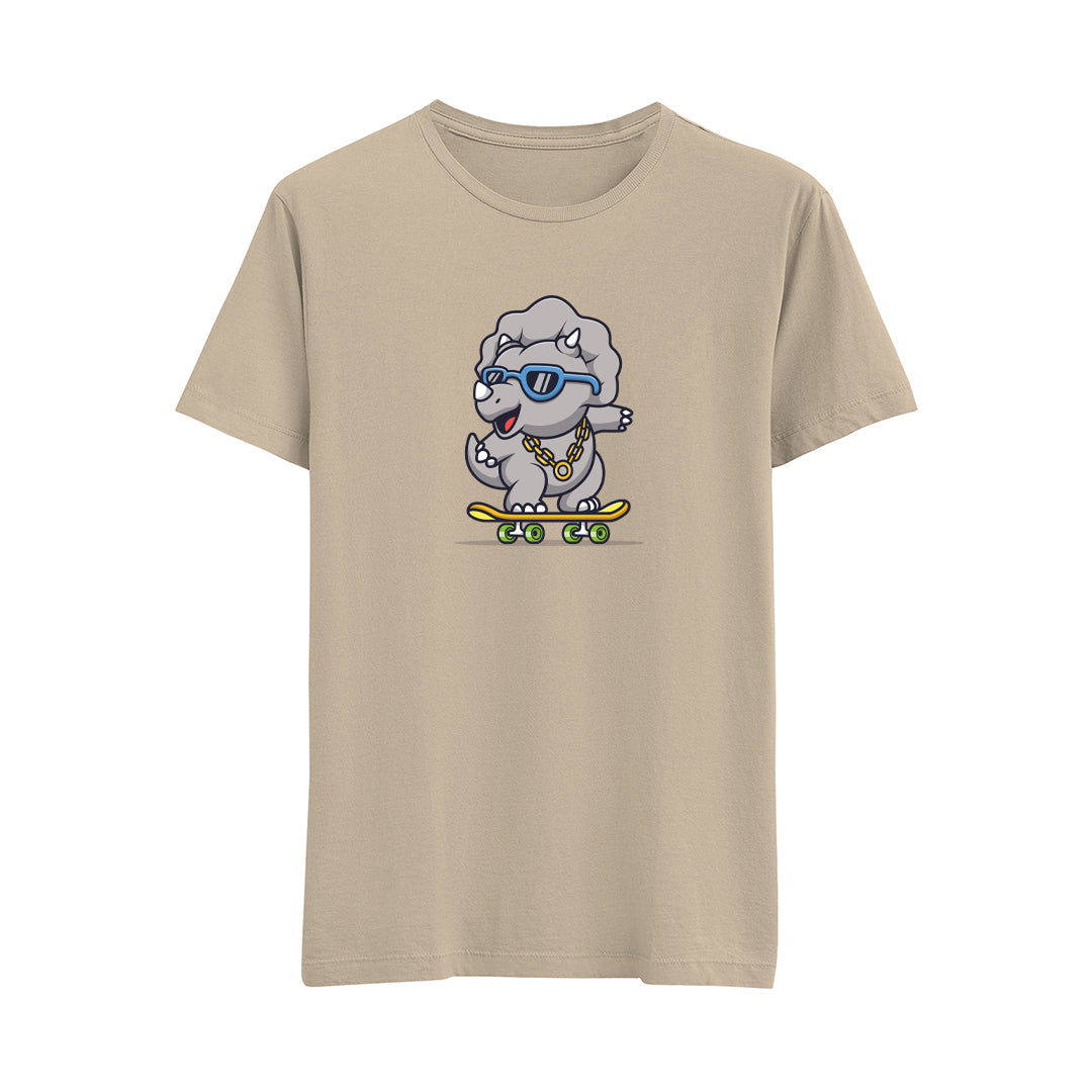 Happy Dino-1 - Çocuk T-Shirt