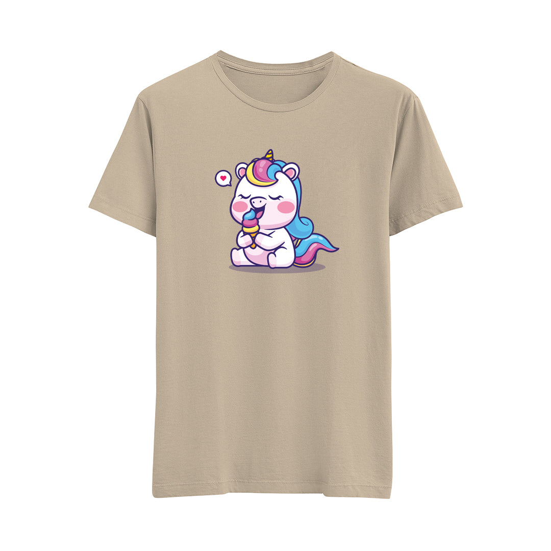 Sevimli Unicorn-2 - Çocuk T-Shirt