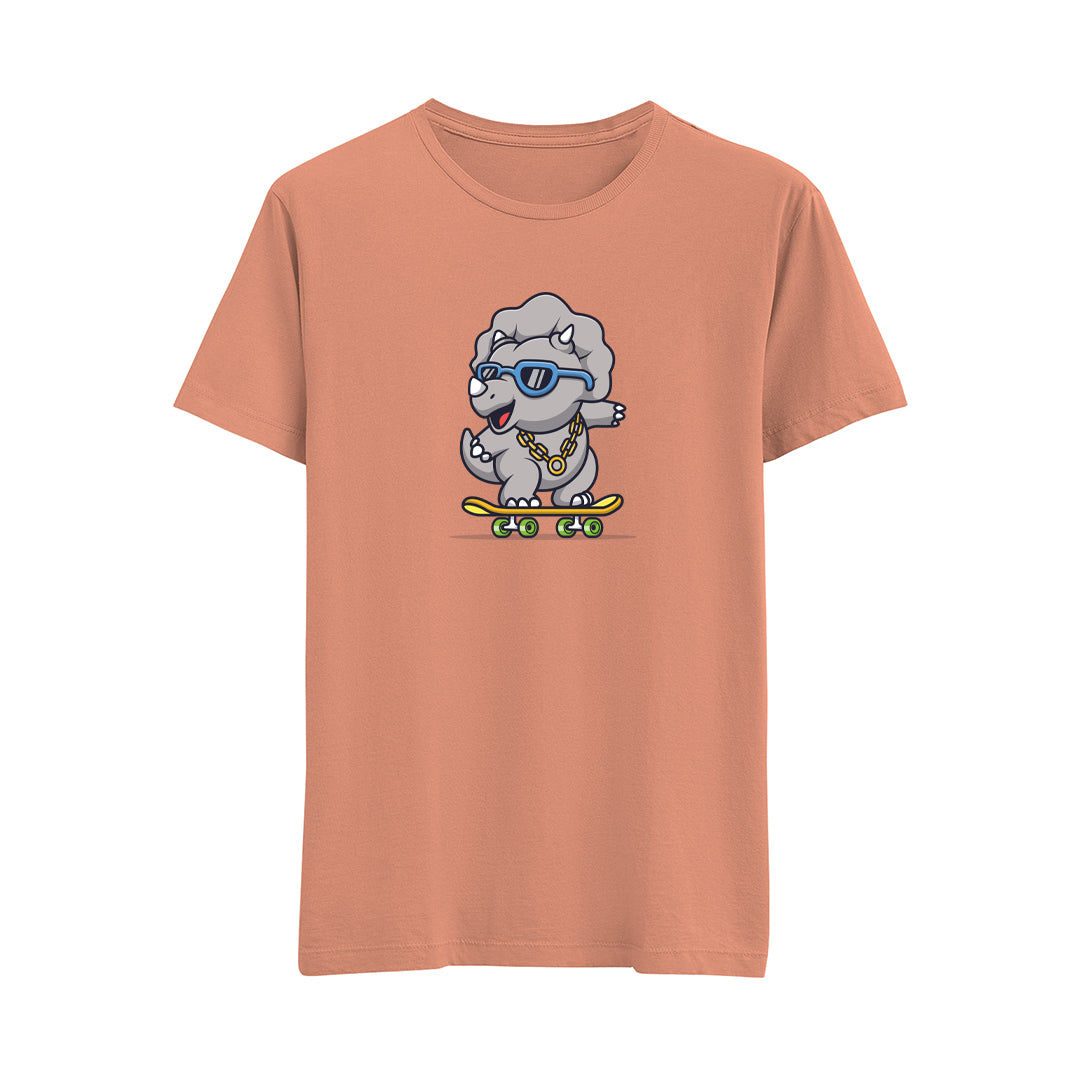 Happy Dino-1 - Çocuk T-Shirt