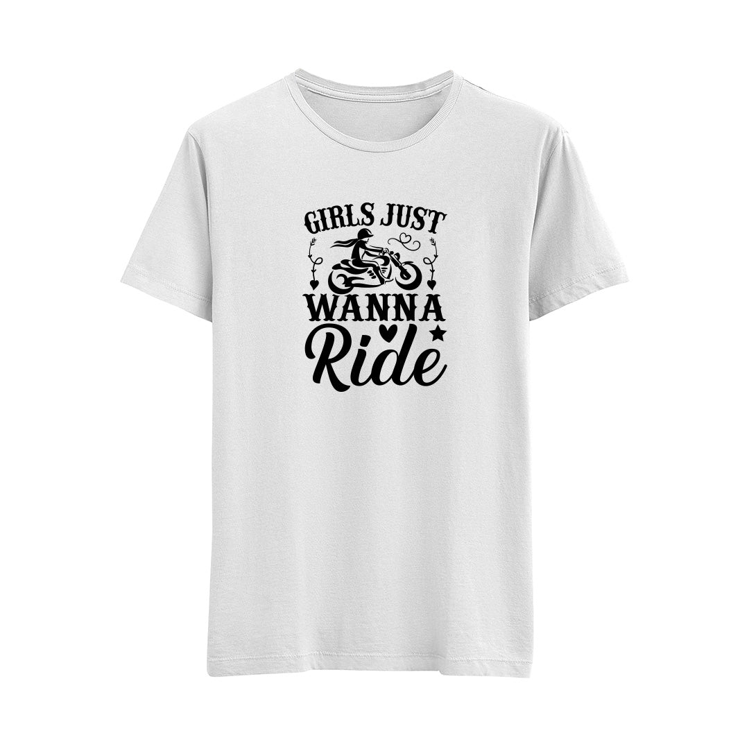 Girls Ride - Regular T-Shirt