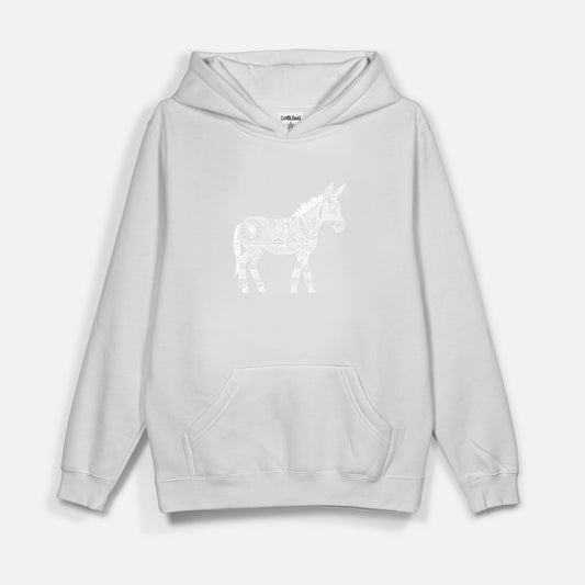 Donkey Beyaz Baskı  - Hoodie