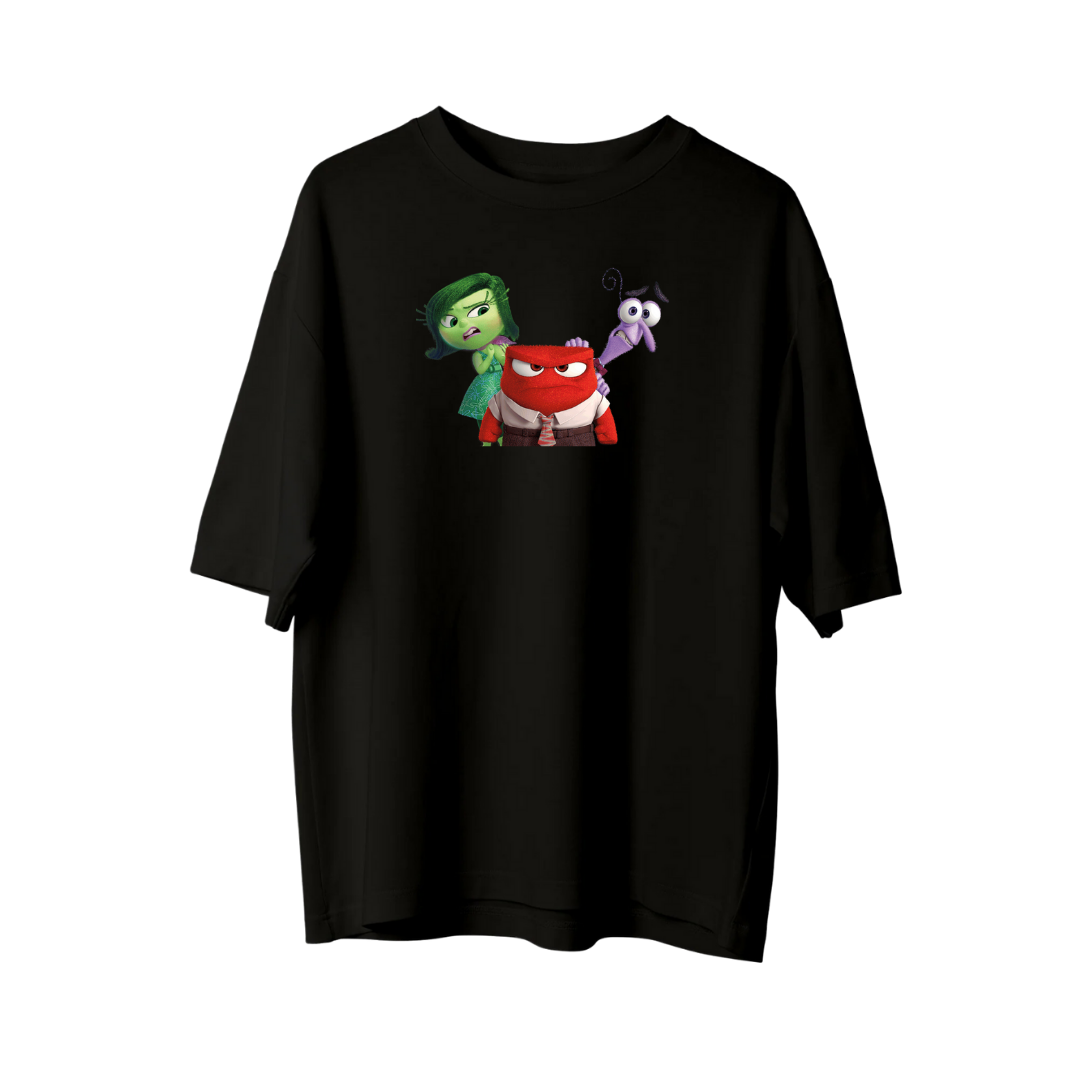 Disgust Sadness Fear - Oversize T-shirt