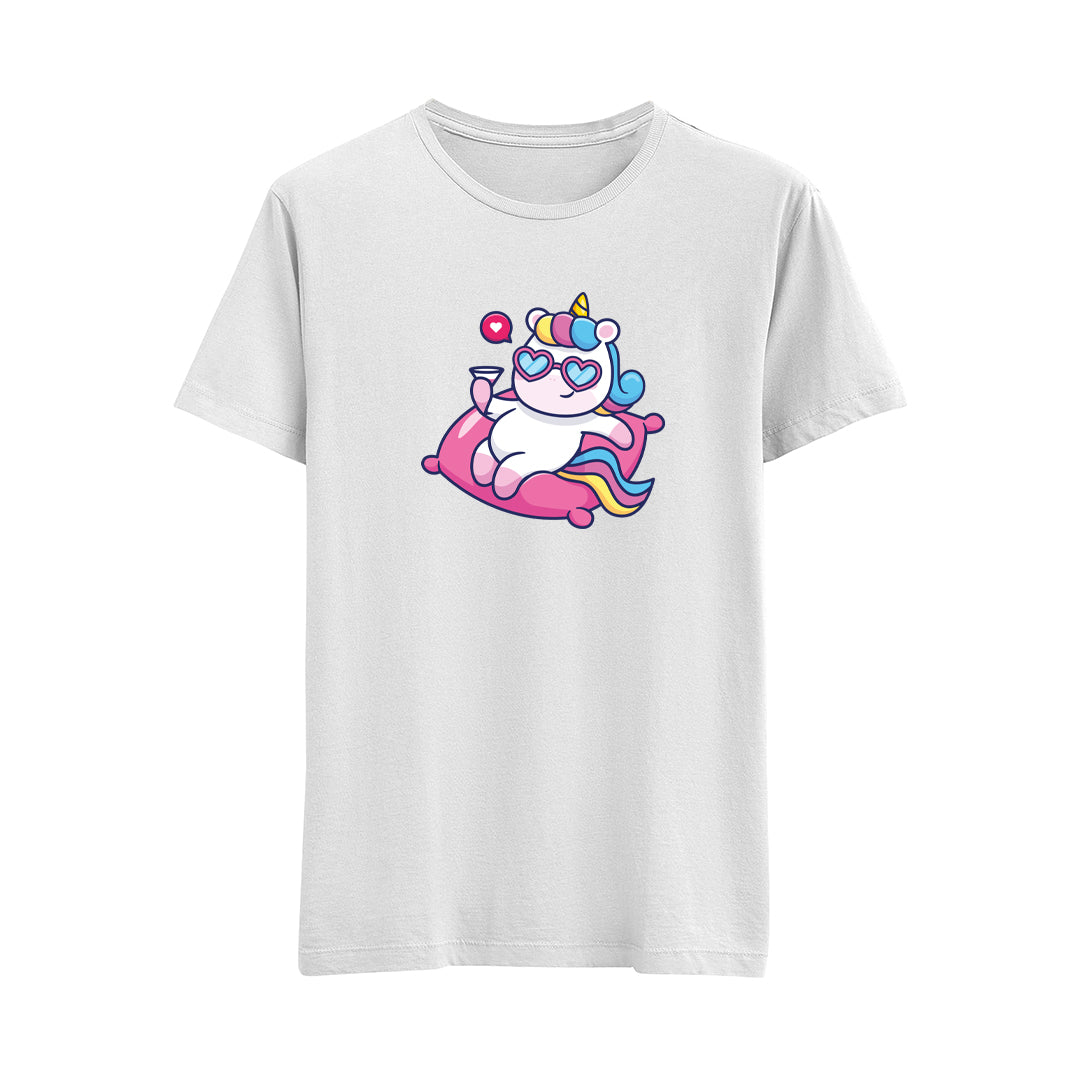 Happy Unicorn-1 - Çocuk T-Shirt