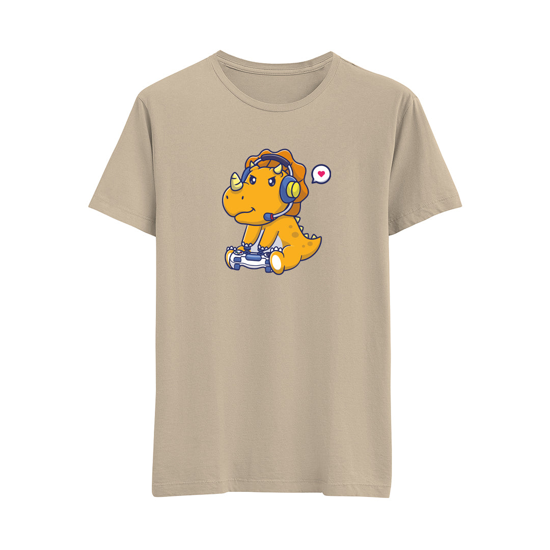 Happy Dino-2 - Çocuk T-Shirt