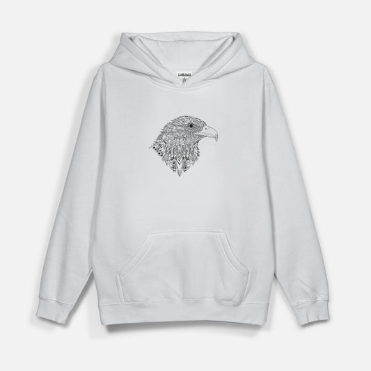 Eagle Siyah Baskı  - Hoodie