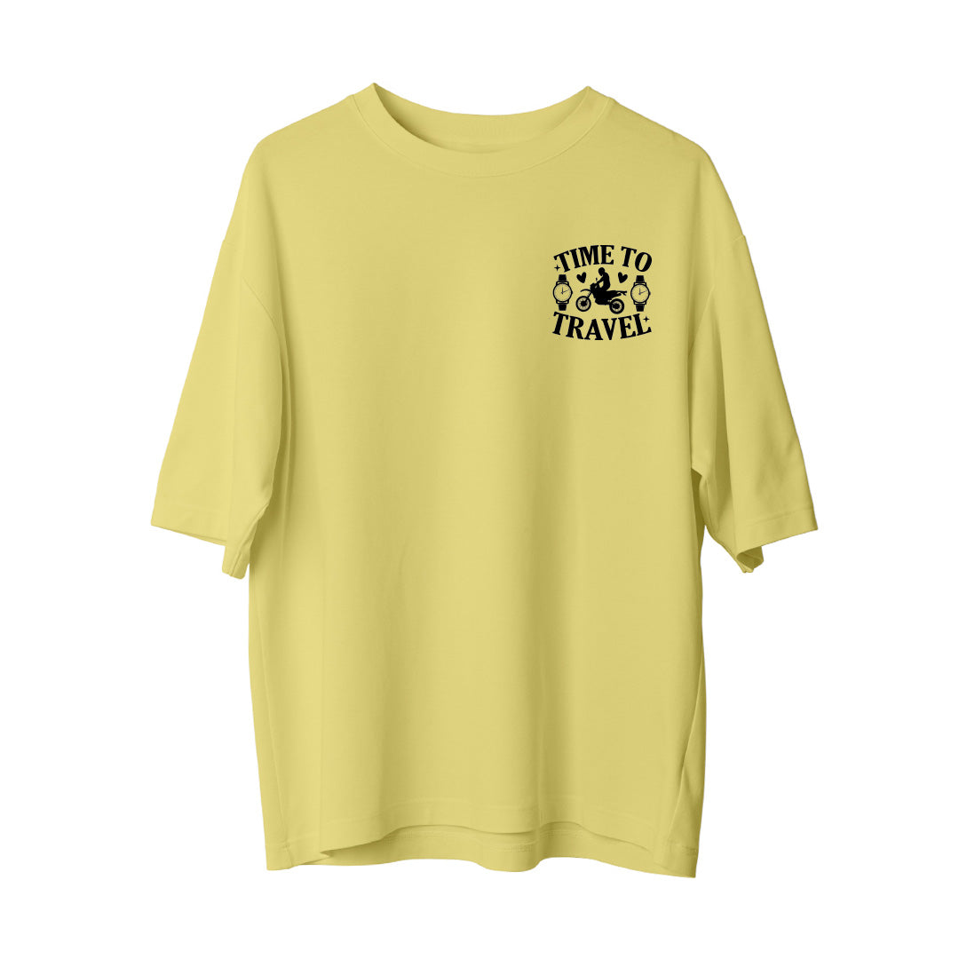 Time To Travel - Oversize T-Shirt