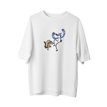 Rigby And Mordecai - Oversize T-Shirt