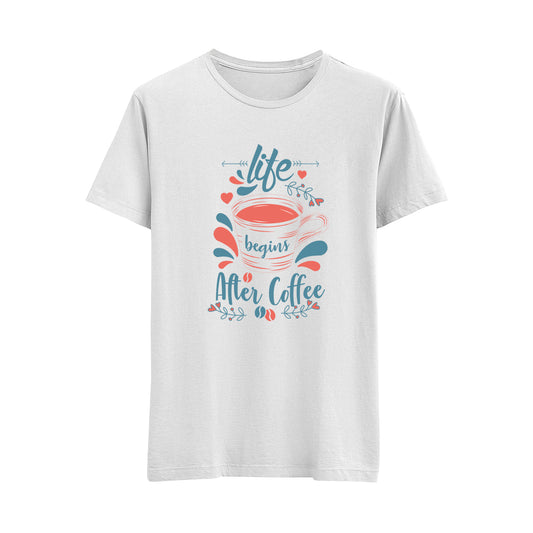 Life Begins After Coffee - Regular T-Shirt