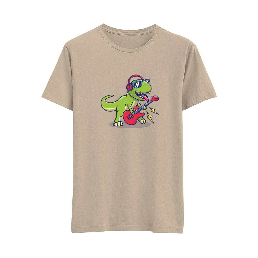 Happy Dino-3 - Çocuk T-Shirt