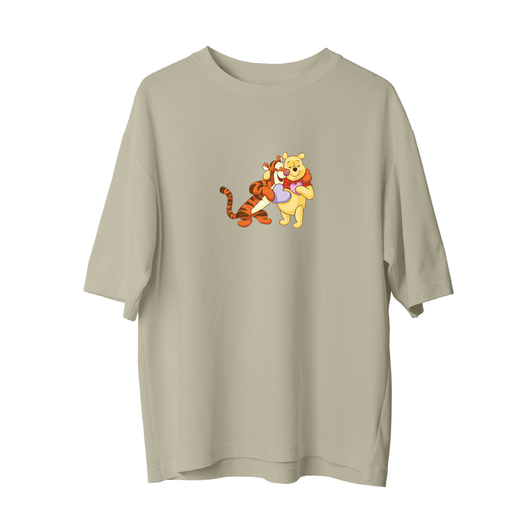 Winnie The Pooh And Tiger - Oversize T-Shirt