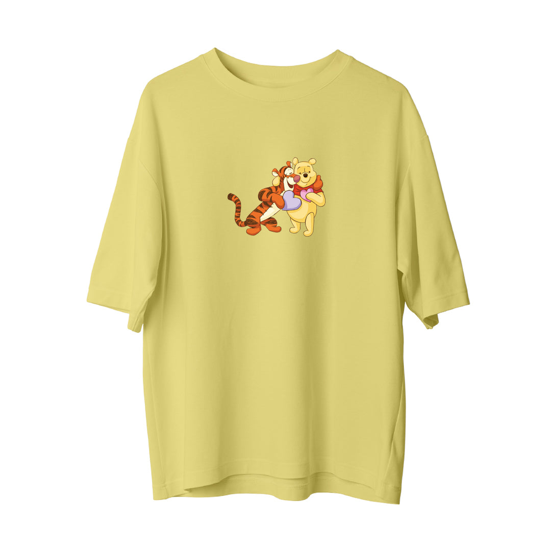 Winnie The Pooh And Tiger - Oversize T-Shirt