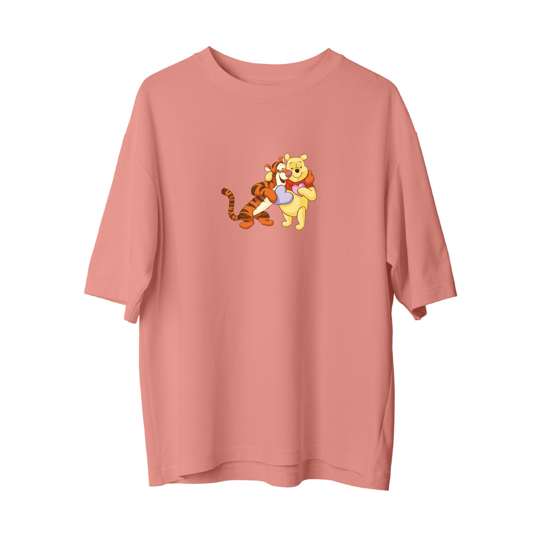 Winnie The Pooh And Tiger - Oversize T-Shirt