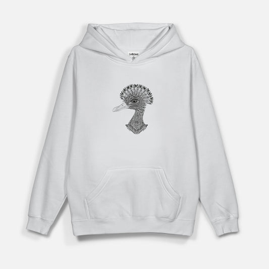 Ostrich Siyah Baskı  - Hoodie