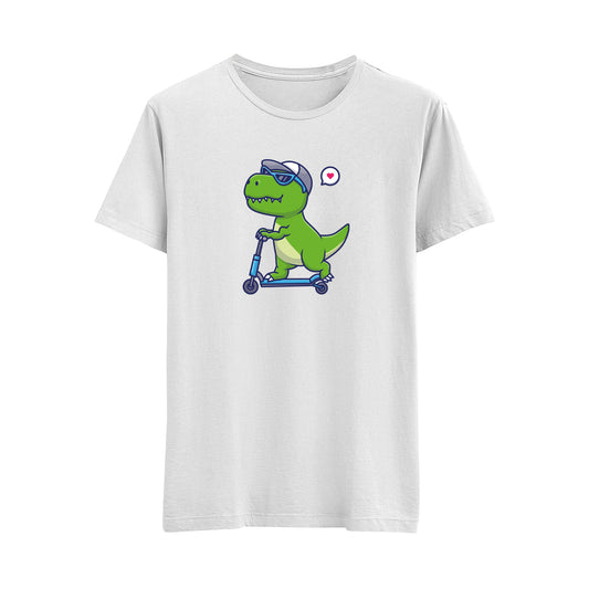 Happy Dino-5 - Çocuk T-Shirt