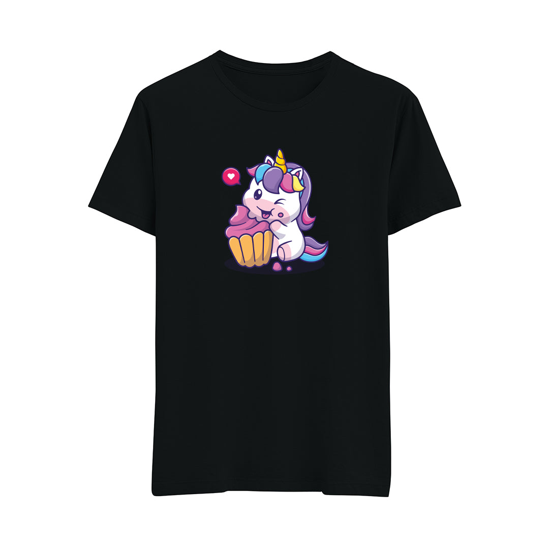 Happy Unicorn-3 - Çocuk T-Shirt