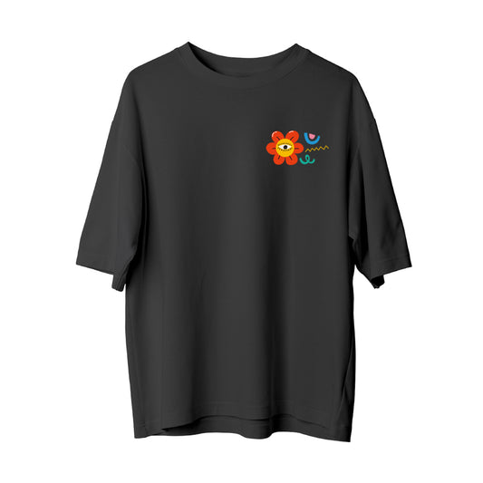 Red Flower - Oversize T-Shirt